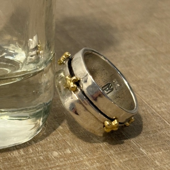 Waxing Poetic
Faith Spinner Ring, sz 8 - Picture 2 of 10